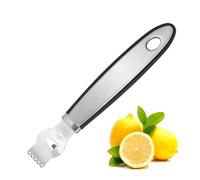 ZORVYN Pela Scorza di Limone Professionale, Zester e Grattugia per Limone, Pela Agrumi per Arance, Peeler in Acciaio Inossidabile, Lavabile in Lavastoviglie