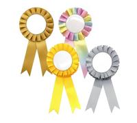 ZORVYN Set Divertente da 4 Pezzi per Corse di Cavalli, Scelta del Campione, trofei Oro/Argento/Bronzo, Accessori in Legno, Corsage, Cavalli Giocattolo, Eventi Sportivi