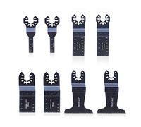 zosenda 8 lame universali in acciaio al carbonio per taglio del legno, lame oscillanti per utensili multifunzione Fein, Dremel, Bosch, Makita, Dewalt
