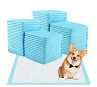 Zosenyer 100 Pezzi Traversine Cani, 60 x 60 cm Tappetini Igienici per Bambini, Tappetino Cane Pipi è Progettato a 6 Strati per Assorbire Rapidamente l'umidità e Protezione delle Case