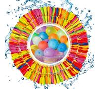 Zosenyer 666 Pezzi Palloncini Acqua, Bombe D'acqua Autosigillanti Riempimento Rapido in 60 Secondi, Colorato Bombe Dacqua Palloncini con 3 Riempimento Accessori per Giochi Bambini, Spiaggia, Piscina