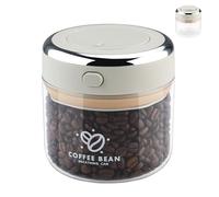 Zosenyer Barattolo Caffè Ermetico, 500ml Contenitore Caffè in Grani, Tè e Noci, Contenitori Zucchero Sale Caffe per Casa, Ufficio e Caffetteria