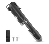 Zosenyer Pompa per Bicicletta, Compressore Aria Portatile per Bicicletta 100 PSI a Gonfiaggio Rapido, con Lacci Scarpe Elastici Installabile adatta Bici Elettrica, mountain bike e road bike da Viaggio
