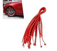 Zosgrew 10 catene da neve per pneumatici auto, regolabili con cerniera seghettata, cinghie da neve antiscivolo di emergenza, per Cadenas Para Llantas Para Nieve, universali per la maggior parte delle