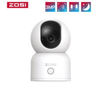ZOSI C518 Telecamera IP di sicurezza intelligente Pan/Tilt per interni 2K 360 ° Baby Pet Monitor AI Human Tracking Telecamera di sorveglianza WiFi 2.4G/5G