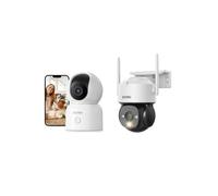 ZOSI Telecamera di Sicurezza WiFi 1080P Esterno/Interno C518&C290