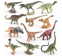 ZOSIGN Dinosauro Giocattolo, 12 Pezzi Giocattolo Dinosauri per Bambini, Realistico Dinosaur Figure Toys, Mini Giocattoli di Dinosauro, Giocattolo Dinosauri per Bambini, Ragazzi e Ragazze
