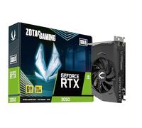 ZOTAC Gaming GeForce RTX 3050 6GB GDDR6 Solo 96-bit 14 Gbps PCIE 4.0 Super Compact Gaming Graphics Card, ZT-A30510G-10L
