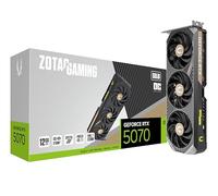 ZOTAC Gaming GeForce RTX 5070 Solid OC DLSS 4 12GB GDDR7 192-bit 28 Gbps PCIE 5.0 Scheda grafica da gioco, raffreddamento IceStorm 2.0, illuminazione Spectra RGB, ZT-B50700J-10P
