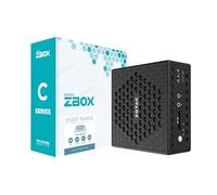 ZOTAC ZBOX CI337 Nano senza ventola silenziosa Mini PC Intel Processore N100, Intel UHD Graphics, HDMI, DisplayPort, senza memoria/storage/sistema operativo barebone,