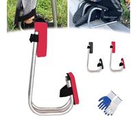 ZOTKAMN Kneeling Device for Gardening, Knee Seat for Gardening, Bricklayer Kneeling Device, Optimal Knee Protection, Ankle Support, Labor-Saving Farm Work Tools (Red)