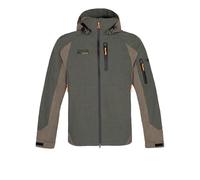 ZOTTA forest Giacca da caccia impermeabile da uomo, Verde, invernale, antistrappo, antispino, Fodera interna in rete traspirante, pesca, ampio carniere a doppia entrata, XL