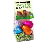 Zotter Organic Easter Egg Six-Pack - 96 g