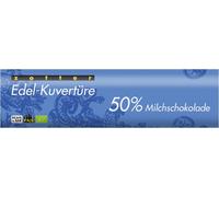 Zotter Schokolade Organic Fine Couverture - 50% Dark Milk Chocolate - 130 g