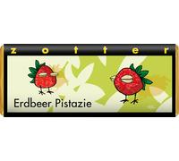 Zotter Schokolade Organic Strawberry Pistachio - 70 g
