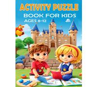 Zoubir King Activity Puzzle book for kids ages 8-12 (Tascabile)