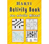 Zoubir King Harti Activity book for adults Mixed (Tascabile)