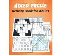 Zoubir King Mixed Puzzle Activity Book for Adults (Tascabile)