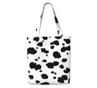 Zouey Borsa tote in tela per donna, borse a tracolla capienti, borse tote riutilizzabili per la spesa, stampa dalmata