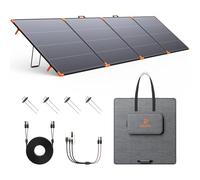 ZOUPW Pannello solare bifacciale portatile da 480 W, caricatore solare pieghevole tipo N 16BB con diodi bypass per EcoFlow Delta Bluetti Elite 100 Anker C1000, IP68 impermeabile 42,5 V ad alta