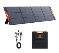 ZOUPW Pannello solare portatile 220W per la centrale elettrica | Pannello solare pieghevole 16BB per Jackery 1000 V2/EcoFlow/Bluetti/Anker, impermeabile IP67, per camper, campeggio