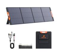 ZOUPW Pannello solare portatile da 220 W per centrale elettrica, 23,5% di effetto, caricatore solare pieghevole mono per Jackery 1000 V2/EcoFlow Delta/Bluetti/Anker Solix, impermeabile IP67, per
