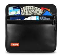 Zourglow Borsa Ignifuga 38 x 28cm 6400℉ con Doppio Scomparto