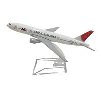 ZOUSANG Decorate Airplane 16 CM for ANA Tartaruga Marina Pittura Airbus A380 Modello di Aereo Diecast In Metallo Aerei Simulazione Scala Aerei for Collection or Gift (Size : JAPAN Airlines B777)