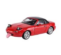 ZOUSANG Display Cars 1:32 per Miata MX5 modellino di auto in lega pressofuso, decorazione decorativa da collezione o regalo (rosso)