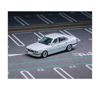 ZOUSANG Display Cars 1/64 per E34 Berlina Serie 5 in lega di modellini di auto in scala in metallo adatto per collezione o regalo (bianco)