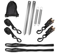 Zoutpy Set di tende da sole per Thule Omnistor, fissaggio tempesta per tenda e accessori per camper | 35 cm di ancoraggio | kit per roulotte hold down side con guinzaglio