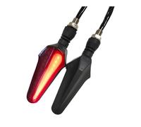 ZOUWZIOU Indicatori direzione 2 Luci Di Direzione Universali A 24 LED Per Moto, Indicatori Di Direzione Luminosi Per Per