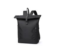 ZOVYRON Zaino impermeabile per uomo/donna, grande zaino per computer portatile, zaino da viaggio per lavoro, viaggi d'affari e università, Nero , L, alla moda