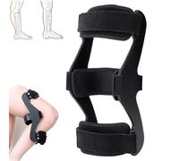 Zowdrix Ginocchiera Immobilizzatrice, Tutore per Ginocchio Post Operatorio, Tutore per Ginocchio Anti Iperestensione, per Il Dolore Mediale E Laterale del Ginocchio M