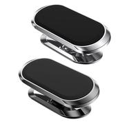 ZOWEXIQ 2 Pcs Supporto per Cellulare da Auto, 360° di Rotazione Stabilizzatore Auto Smartphone, Supporto Magnetico del Telefono dell'Automobile, per l'uso su Cruscotti