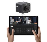 zowietek Telecamera 4K NDI|HX3 Auto-Focus POV + App Pro AV Switcher (per Apple) | Kit Regista POV | Supporto Multi-Cam, Streaming 4K/1080P, RTMP, PoE e Luce Tally