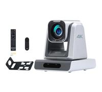 zowietek Telecamera PTZ 4K, ZowiePTZ, telecomando Ergo-Ease, ZowieX APP Manager, zoom ottico 18X+digitale 12X, SDI/HDMI/USB, streaming RTSP/RTMP(s)/SRT, riunione, chiesa, evento, insegnamento