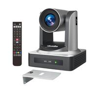 zowietek Telecamera PTZ, AI Auto Tracking 1080P60 PoE, Zoom Ottico 20X, 3G-SDI HDMI USB3.0 LAN, Live Streaming per Chiesa Riunione Istruzione Sport Ospedale Matrimonio