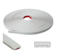 ZOWZOW Modanatura Adesiva per Pareti, 8M Nastro di Decorazione Auto-Adesivo per Porte, Finestre, Specchi Flessibili, Pareti, Soffitti, Pavimenti, Armadi, Piastrelle, e Bordi