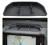 ZOXOQ Organizer per cruscotto adatto per Nissan Frontier Accessori 2025 2026 Vassoio portaoggetti dietro lo schermo Console Inserto Dash Scatola di immagazzinaggio Telefono Occhiali da sole Supporto