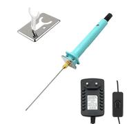 ZOYDP Taglia Polistirolo a Filo Caldo, 110-250V 18W Tagliapolistirolo a Filo Caldo, 10Cm Taglierina Polistirolo Per Schiuma, Pve, Kt, Bianco