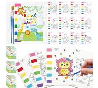 Zoyeven 192 libri da colorare con animali ad acquerello nella giungla bomboniere regali selvaggi arte e mestieri ben confezionati premi in classe attività scolastica tema safari creativo