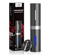 ZOYIDOUX cavatappi elettrico professionale automatico, ABS + PC + Punte a spirale in lega, One Touch, Apribottiglie per feste, appuntamenti e amanti del vino
