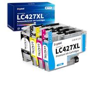 Zoyood LC427XL LC427 Cartucce Compatibili per Brother LC427 XL LC-427 LC427XLBK LC427XLC LC427XLM LC427XLY per Brother MFC-J1010DW DCP-J1050DW DCP-J1140DW DCP-J1800DW (Nero Ciano Magenta Giallo)