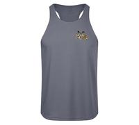 ZOYTPRZ Canotta Sportiva Estiva Traspirante in Rete da Uomo con Schiena a Y per Monster Hunter, Canotta Sportiva Sportiva Dry-Fit per Allenamento e Corsa,C-XS