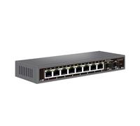ZOZ03Y0 2.5G 8+2 Porte Ethernet Switch 2500BASE-TX Switch con 2 * 10G SFP Port per IP Camera/CCTV Security (EU Plug)