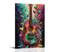 ZOZO HOUSE Playing The Guitar of The Soul - Tela 30 x 45 cm
