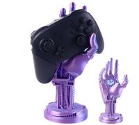 ZPAIO Supporto per controller di gioco per PS5 Xbox Switch-Light Up Cyberpunk Futurism Hand for General Controller Stand & Headphone-Gaming Room Accessories for Desk Decor-Cool Gamer Gifts for Men