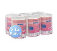 ZPAPER - 12 Rotoli Asciugatutto - Rotoloni Asciugatutto carta multiuso. Pura Cellulosa, 2 Veli, Anima a Spirale. Bobine carta asciugatutto