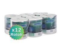 ZPAPER ' - 12 Rotoli Asciugatutto - Rotoloni Asciugatutto con ' . Pura Cellulosa, 2 Veli. Bobine carta asciugatutto
